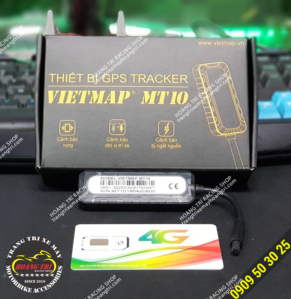 Trọn bộ thiết bị định vị VietMap MT10