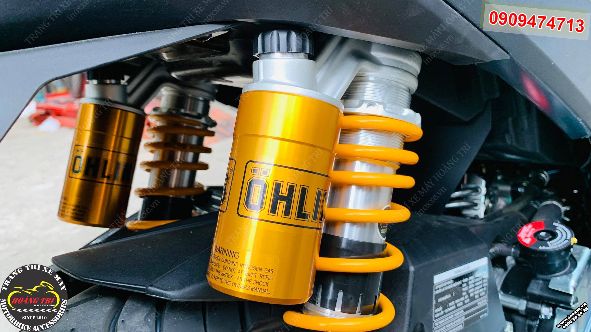 Ưu điểm của phuộc Ohlins so với phuộc khác